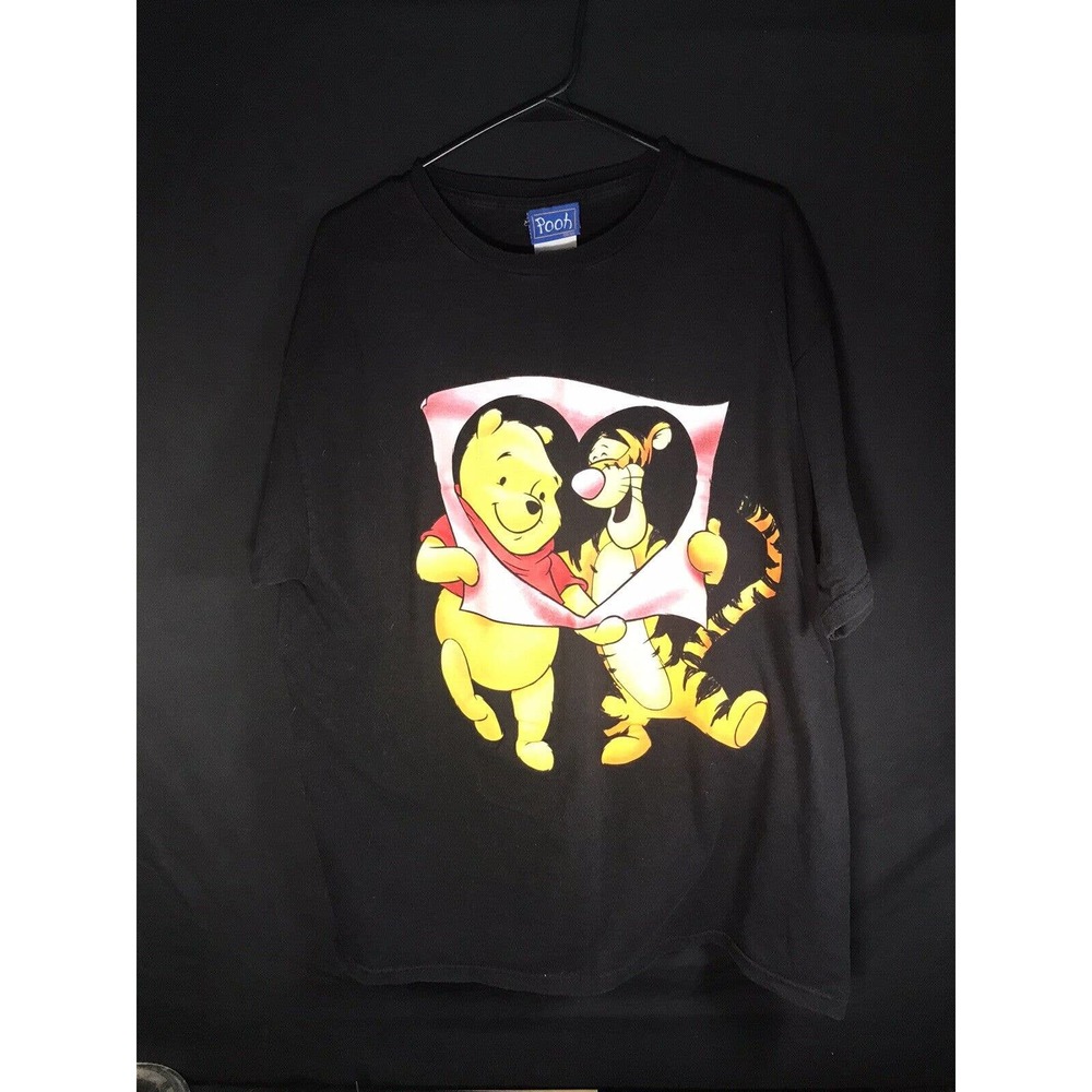 Vintage Disney 90s Pooh and tiger t shirt size x-large